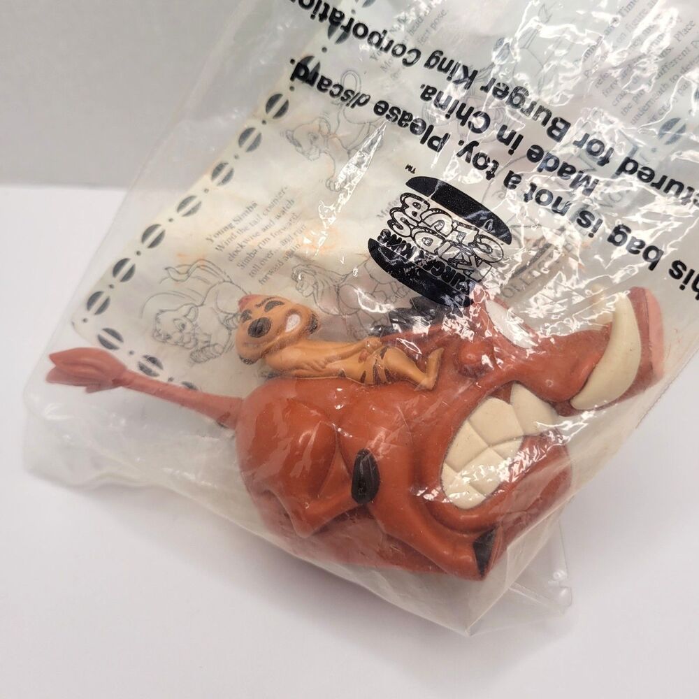 Vintage 1994 Disney Lion King Burger King 7 Figure Toy Set NIP - Picture 8 of 9